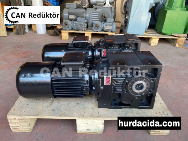 İKİNCİ EL 3 HP REDÜKTÖRLÜ MOTOR