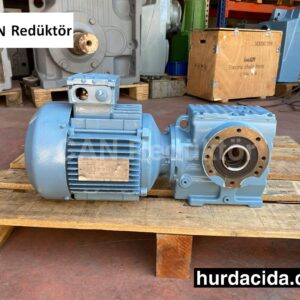 ikinci el 1.5 hp redüktörlü motor