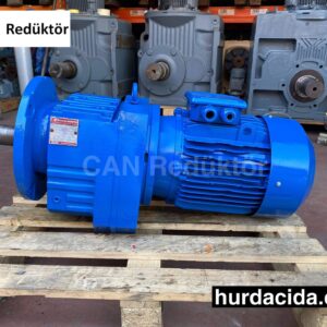 ikinci el 7.5 hp flanşlı redüktör