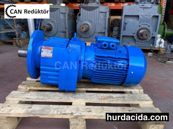 ikinci el 7.5 hp flanşlı redüktör