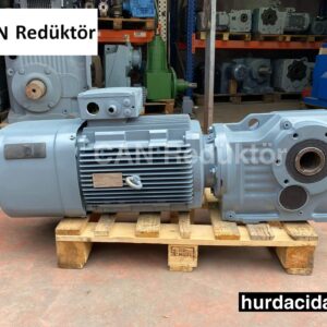 İkinci El 20 HP 20 Devir Frenli Redüktör