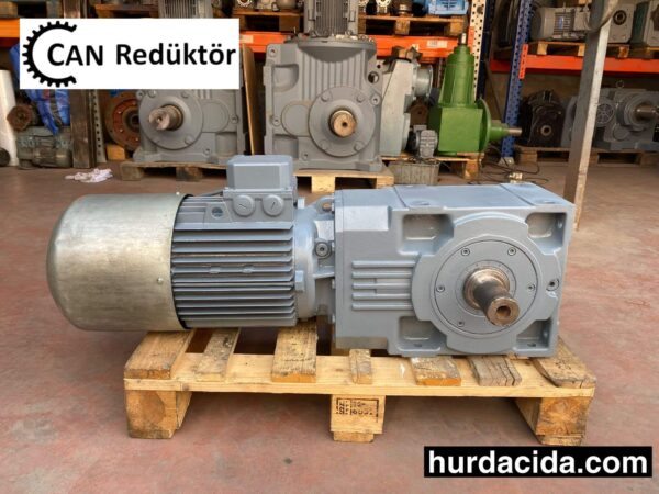 ikinci el 10 hp frenli redüktör