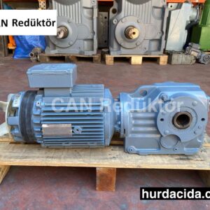 ikinci el 5.5 hp frenli redüktör