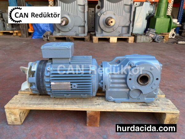 ikinci el 5.5 hp frenli redüktör