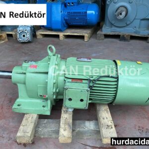 İkinci El 3.7 Kw Frenli Redüktör