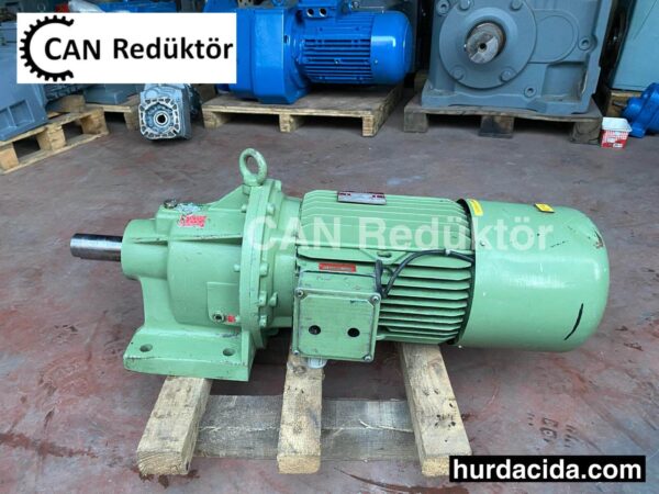 İkinci El 3.7 Kw Frenli Redüktör