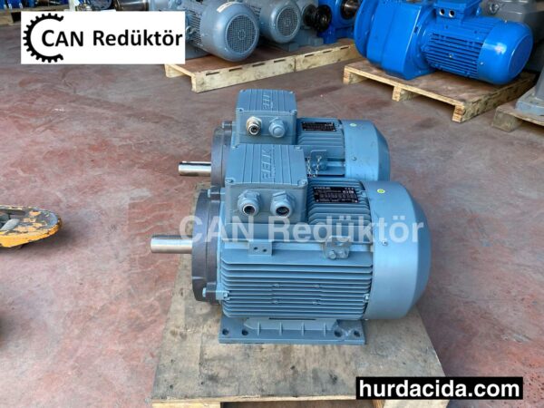 ikinci el 5.5 kw 750 devir elektrik motoru